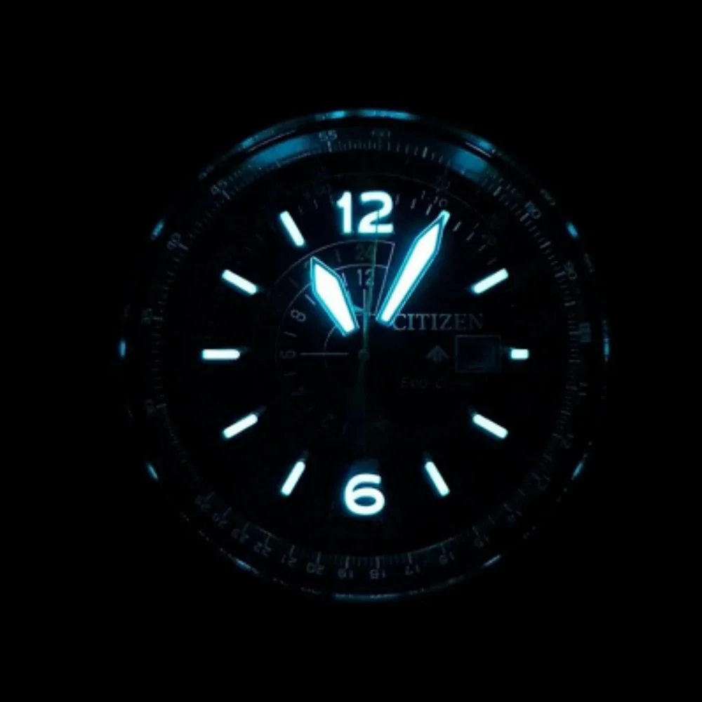 Citizen Nighthawk Pro Master Men's Glow in Dark Watch